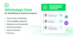 WhatsApp Chat For WordPress WooCommerce