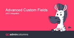 Admin Columns Pro Advanced Custom Fields Addon Plugin
