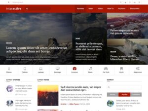 Interactive By Mythemeshop Wordpress Ecommerce Template 4w M