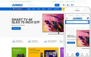 Junko Digital Electronics Store Woocommerce Wordpress Theme 346067 Original