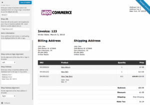 Woocommerce Print Invoices Packing Lists Customize Invoice