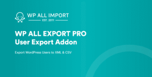 Wp All Export User Export Addon