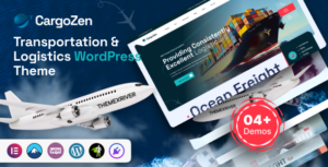CargoZen Transportation Logiscs Preview Page. Large Preview