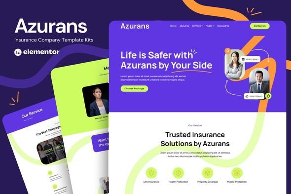 AZURANS Elementor Cover AZURANS Elementor Cover