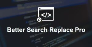 Better Search Replace