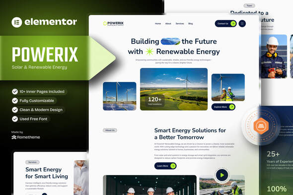 Powerix Elementor Cover Powerix Elementor Cover