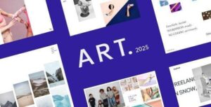 Art 3 12 2 4 Portfolio Wordpress Theme