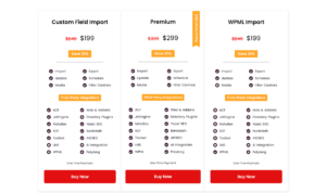 Csv Pricing