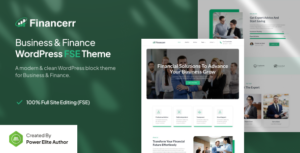 Financerr Theme Preview. Large Preview