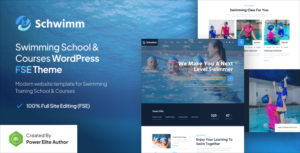 Schwimm Theme Preview. Large Preview