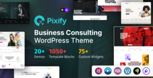 Pixify Business Consulting Preview Page. Large Preview
