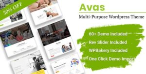 Avas 6 3 23 Multi Purpose Elementor Wordpress Theme