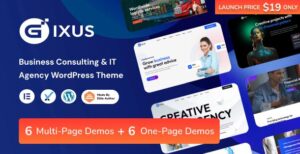 Gixus 1 6 Business Consulting It Agency Wordpress