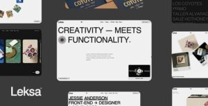 Leksa 1 4 0 Creative Portfolio Showcase Theme
