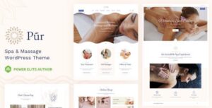 Pur 24 0 Spa Wordpress Theme